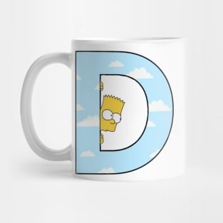 Simpsons letter Mug